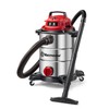 Vacmaster VOC812SF 1101 8-Gallon Premium Stainless Steel Wet/Dry Vacuum, Red