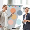 Lincia 24 Pack Colorful Erase Dots Circles 10.5 Inch Removable