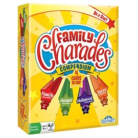 Family Charades Compendium 4-in-1 Game by Outset