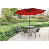QIQIHOME Patio Table Umbrella Thicker Hole Ring Plug and Cap