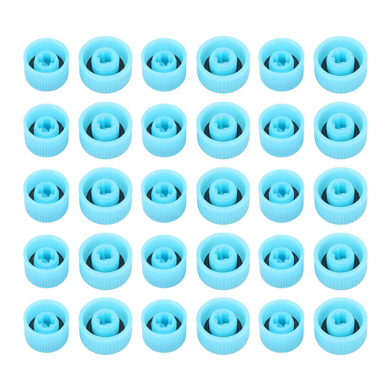 Air Conditioner Valve Core Cap 30pcs R134A AC System Cap