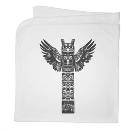 Azeeda 'Tribal Totem Pole ' Cotton Baby Blanket/Shawl (BY00039889)