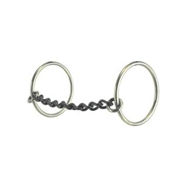 Reinsman Stage A Medium Loose Small Chain Ring Snaffle BRN