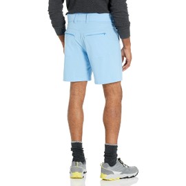 Huk Men's Standard Next Level Quick-Drying Performance Fishing Shorts, Carolina Blue-7", Medium