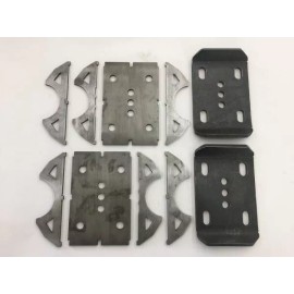 OFFROAD ANONYMOUS U-Bolt Eliminator Kit-Axle Tube Size: 2.75", Leaf Spring Width