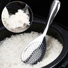 Generic Stainless Steel Rice Paddle Scoop Non-Stick Rice Spoon Kitchen
