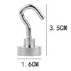 BANSHAN Extra Strong Magnet with Hook for Fridge,Heavy Duty Cruise