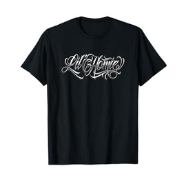 LIL HOMIE Shirt Hip Hop Chicano Tattoo Art Cholo West Coast T-Shirt