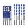 5 Pack 1/2 inch Masonry Drill Bit Set,Concrete Drill Bit