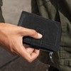 AdiStylinno Mens Wallet, Minimalist Bifold Leather Wallet Large Capacity Card