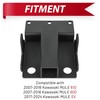 HECASA 2'' Rear Trailer Hitch Receiver Compatible with Kawasaki Mule
