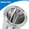 JMCOLMT Elbow 1.5" Tri Clamp Elbow 90 Degree Pipe Fitting