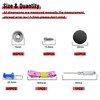 65 Set Car Roof Headliner Repair Kits, 262 Pcs Auto