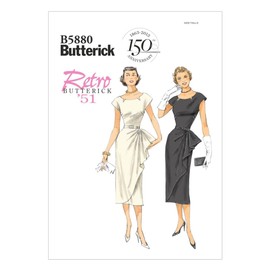 Butterick BTK 5880 A5 (6-8-10-12-14) B5880 Sewing Pattern Elegant, Extravagant, Fashionable