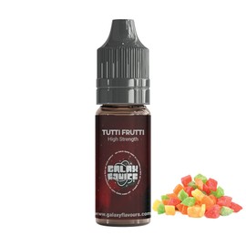 Tutti Frutti Flavouring - High Strength Food Flavoring - 230+ Flavours -10ml Bottle.
