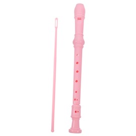 Kisangel 1 Set Soprano Recorder Flute Instrument for Teens Cute Design with Cleaning Stick Storage Bag for Beginners Pure Sound Quality Easy Maintenance