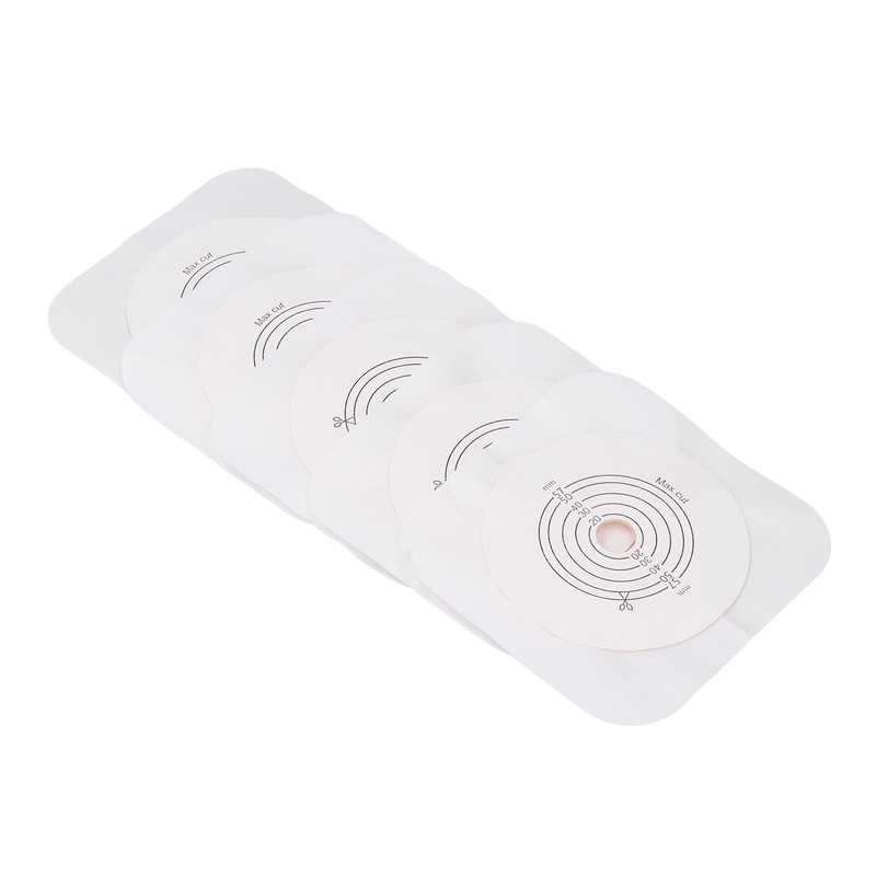 5Pcs Ostomy Barrier Ring Leakage Proof Versatile Ostomy Barrier Extender