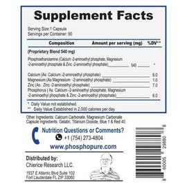PHOSPHOPURE - ( Fosfoetanolamina USA ONLY