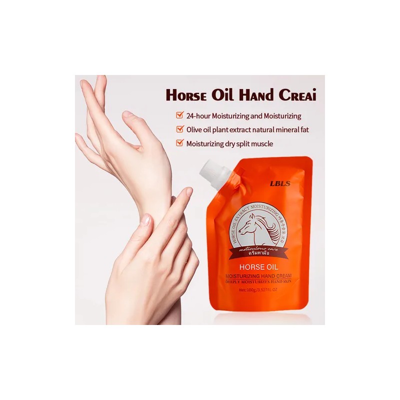 Gk Crema De Manos Hidratante Con Aceite De Caballo.