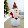 WeRChristmas Santa with 8 Musical Songs and Snowing Snowflake Inside