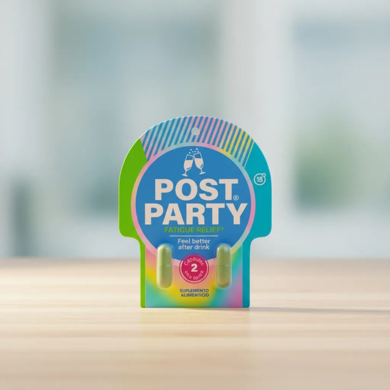 Pastillas Cpsulas Anti Cruda Resaca Post Party Blinlab Sin Sabor