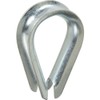 National Hardware N176-842 3232BC Rope Thimble in Zinc plated,1/2"