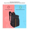 Camping Insulated Backpack Three Layer Temperature Lock Adjustable Waterproof Backpack