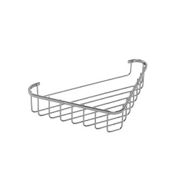 Croydex Stainless Steel Corner Bathroom Basket Shower Caddy, 10 Year Rust Free Guarantee