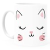 MoonWorks® Plastic Cup Children Cat Face Animal Motif Gift for