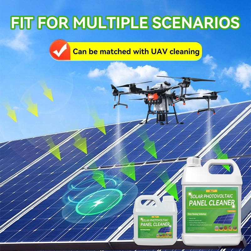 Solar Panel Cleaner, Ultra Concentrated Solar Panel Cleaning Solution |