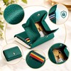 Women's Genuine Cowhide Leather Mini Wallet with RFID Protection –