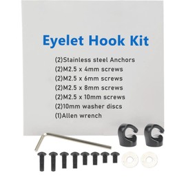 PRFCTLIFE Supplemental Accessory: Eyelet Hook Kit AFO Drop Brace (Accessory Only, Brace Not Included)