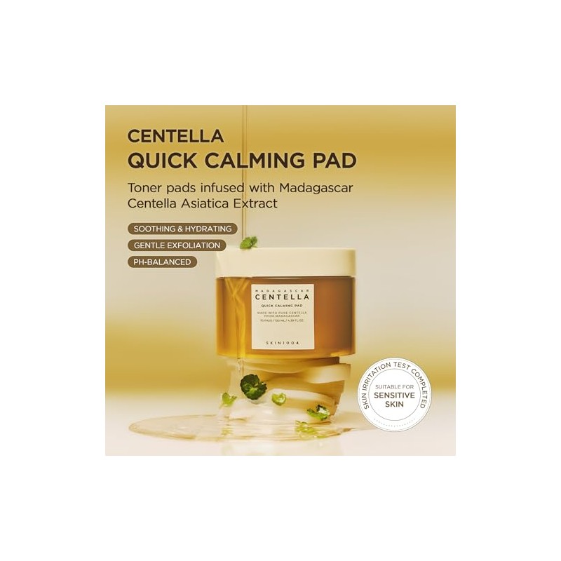 SKIN1004 Madagascar Centella Quick Camling Pad 70pads