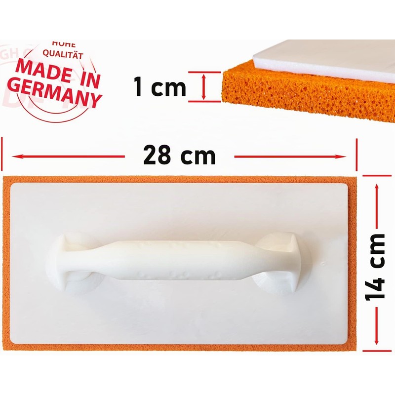 Kronen Hansa 3 x Reibfix Sponge Rubber Grating Board for