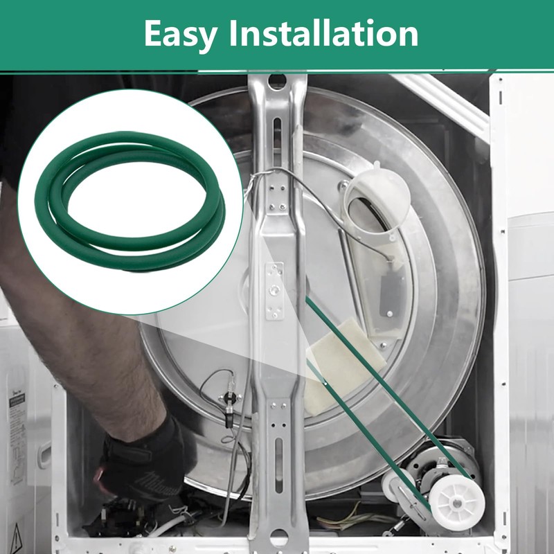 Dryer Blower Fan Belt Mini Compact Dryer(1.50 Cu.ft)- Replacement for