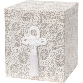 Gold Filled Box, Nukinia Box, Silver, For 3 Sizes, Urn Cover, For Family Funeral, Section Ribs, Hand Celebration, Pet, Ceremonial Institute