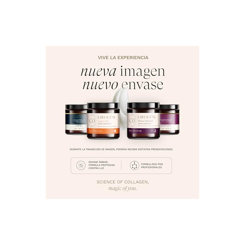 Collagenic 2Pack Cremas Faciales Día Noche Con Vitamina C y