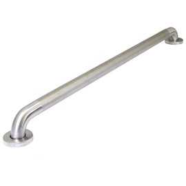 Brushed Metal Grab Bars For Bathroom, Strong Shower Handle And Bath Handle For Safety, Shower Grab Bars For Seniors, Safety Bars For Shower Chair Bench, Shower Handle For The Elderly, Great Toilet Bar