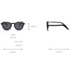 Polarised TR90 Sunglasses Clear Frame Legs Sunglasses Tinted Lens Selfies