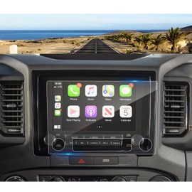 Coleya 2022 2023 2024 Frontier Screen Protector for Nissan Frontier (Pro-X/Pro-4X) 9-inch Touch Screen, 9H Tempered Glass 2024 2023 Frontier Pickup Accessories HD Transparent Protective Film 9"