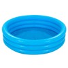 Intex 59416NP Crystal Blue Three Ring Inflatable Paddling Pool 1.14m