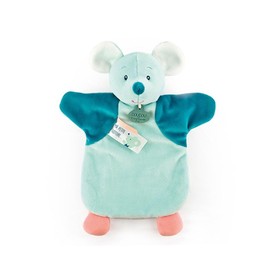 Doudou et Compagnie - DC4005 Comforter Hand Puppet Mouse Green