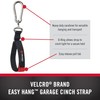 VELCRO Brand Garage Organization Easy Hang Cinch Strap Medium, Holds