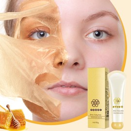 COWANIEE 2 Pcs Honey Peel off Mask, Oil Control & Dead Skin Exfoliator Face Mask