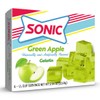 Sonic Gelatin Mix, Green Apple, 3.94 OZ (Pack of 6)