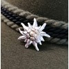 Breiter Edelweiss Hat Pin and Brooches, Edelweiss Large