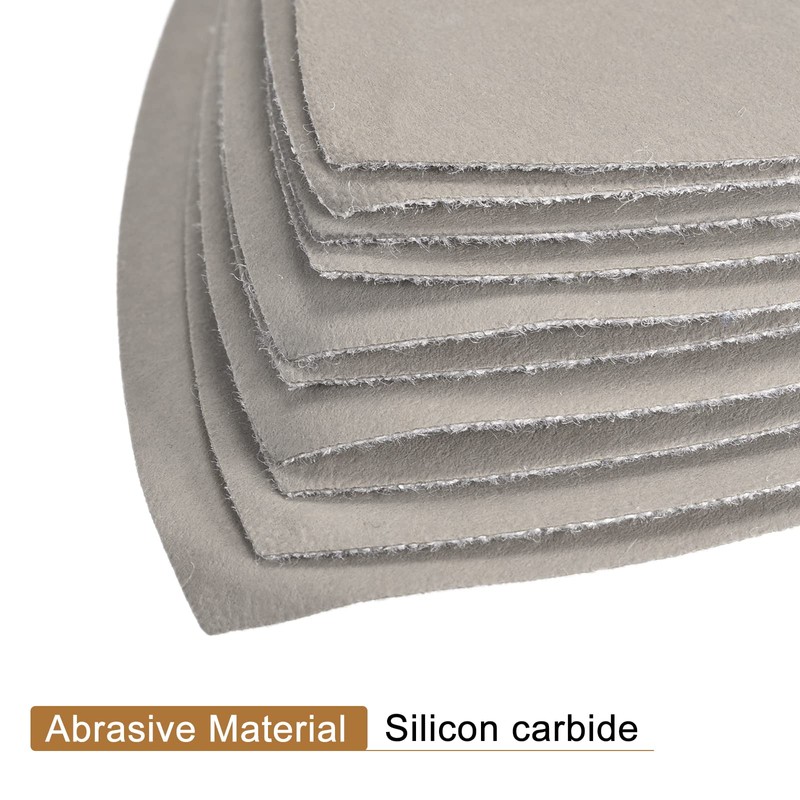 sourcing map Triangle Detail Sander Sandpaper Set 5000/7000/10000 Grit 3-1/2