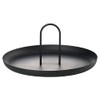 Zone Denmark Singles 30cm Diameter Round Tray with Handle Black