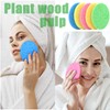 10 Pieces Face Wash Sponge, Natural Cellulose Face Cleansing Sponge