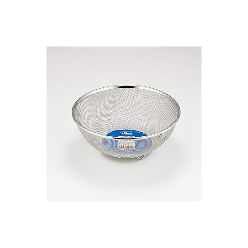 Yoshikawa SH8623 Mizlead II Ball Shaped Colander, Silver, 9.4 inches